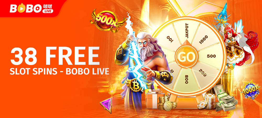 38 Free Slot Spins - Bobo Live